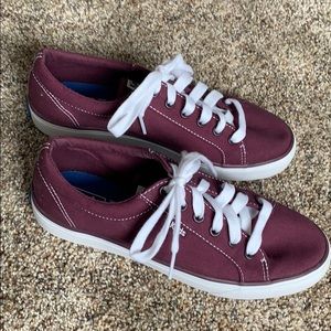Women’s keds size 7.5 burgundy brand new no box